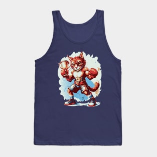 Cat Boxer Tank Top